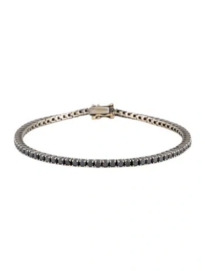 Pre-owned The Last Line 14k 2.62ctw Diamond Tennis Bracelet, 6.25" In Multi
