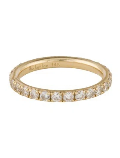 Pre-owned The Last Line 14k Diamond Eternity Band In Multi