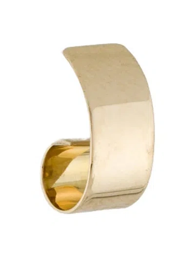 Pre-owned The Last Line 14k Top Of Ear Cuff In Multi