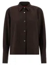 The Latest Cuffed-button Long Sleeves Shirt In Brown