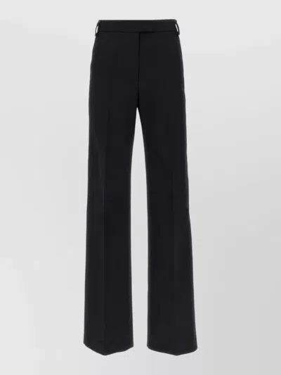 The Latest Alek Tailored Pants Belt Loops Back Pocket In Black