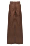 The Latest Thelatest 'alma' Pants In Brown