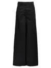 The Latest Billie Lightweight Poplin Trousers Black In Black