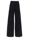 The Latest Billie Lightweight Poplin Trousers Black In Black