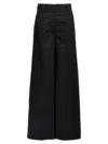 The Latest Woman Pants Black Size 8 Cotton In Black