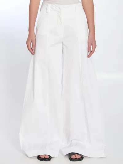 The Latest Alma Trousers In White