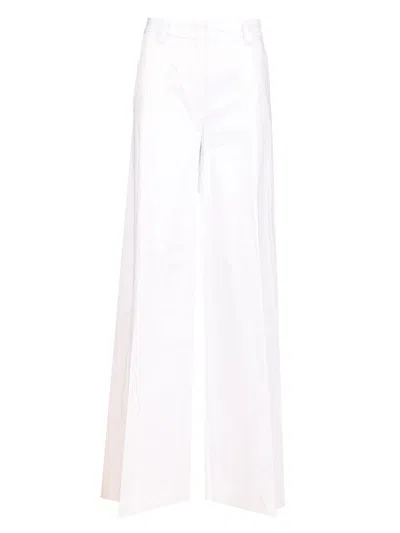 The Latest Alma Trousers White