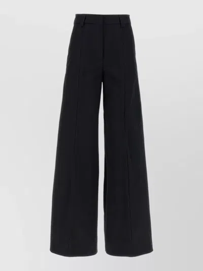 The Latest Alma Wide Leg Tailored Pants In Black