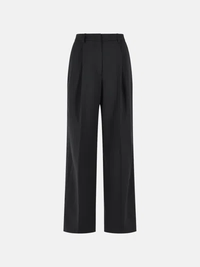 The Latest Axel Black Virgin Wool Blend Pants