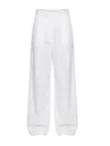 The Latest `axel` Pants In White