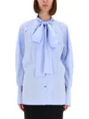 The Latest Azure Cotton Shirt