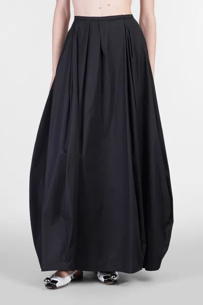 The Latest Balla Skirt In Black Cotton