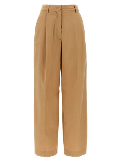 THE LATEST BEIGE STRAIGHT PANTS
