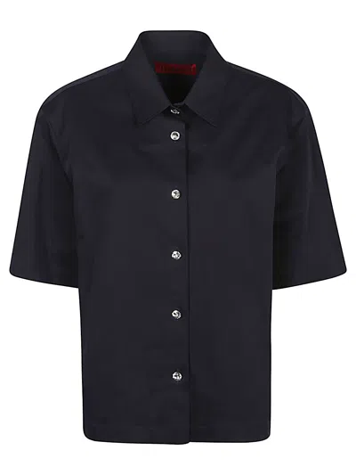 The Latest Thelatest Ben Cotton Shirt In Blue
