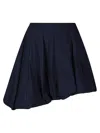The Latest Poplin Asymmetric Skirt