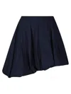 The Latest Poplin Asymmetric Skirt