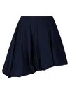 The Latest Poplin Asymmetric Skirt