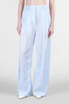 The Latest Billie 3111 Pants In Cyan Cotton