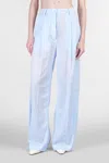 The Latest Billie 3111 Pants In Cyan Cotton