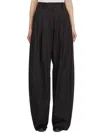 The Latest Billie Lightweight Poplin Trousers Black In Black