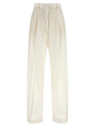 The Latest Billie Wide-leg Trousers In Neutral