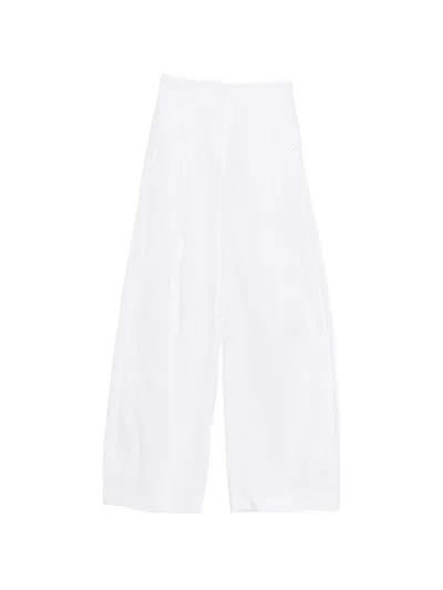 The Latest Billie Pleated Trousers In White