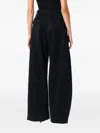The Latest Billie Pleated Wide-leg Trousers In Black