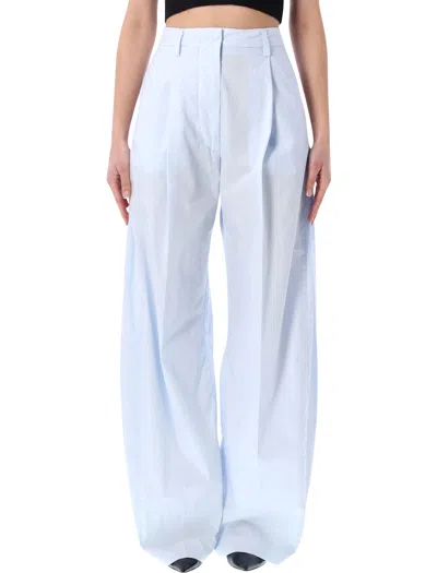 The Latest Billie Poplin Pants In White