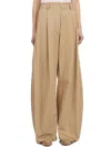 The Latest Billie Poplin Sand Pants In Brown