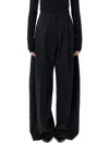 The Latest Wide-leg Trousers With High Waist In Blue