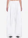 The Latest Cotton Wide Leg Pants In White