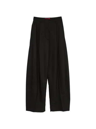 The Latest Billie Wide-leg Trousers In Black