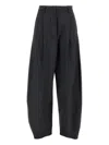 The Latest Tailored Wide Trousers With Pleats In Black