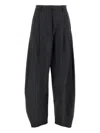 The Latest Tailored Wide Trousers With Pleats In Burgundy