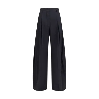 The Latest Black Cotton Casual Pants