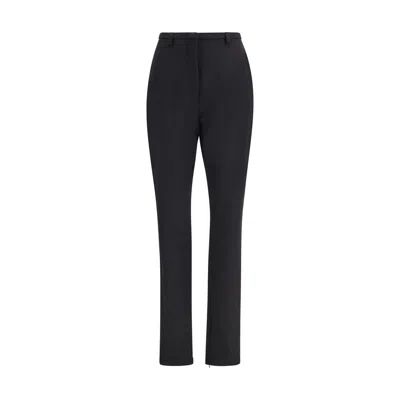 The Latest Black Polyester Skinny Pants