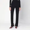 The Latest Black Trousers With Zipped Slits