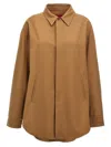 The Latest Thelatest 'andrea' Shirt In Brown