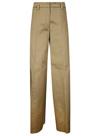 THE LATEST BROWN WIDE LEG TROUSERS