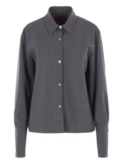 The Latest Button-down Shirt In Gray