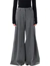 The Latest C-alma Tailored High-waist Wide-leg Trousers