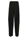 The Latest C-axel Straight Poli/lana Trousers Black