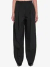 The Latest Billie Lightweight Poplin Trousers Black In Black
