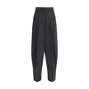 The Latest Tailored Wide Trousers With Pleats In Black