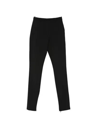 The Latest Carola Zip-cuff Trousers In Black