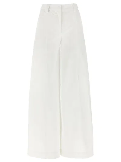 THE LATEST THE LATEST 'CHINO SCULPTURE LEG' PANTS