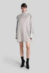 The Latest Ciara Shirt In Grey Cotton In Neutral