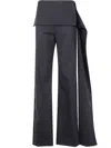 The Latest "claire" Poly Wool Ab Trousers Clothing In Blue