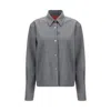 The Latest Classic Collar Shirt In Gray