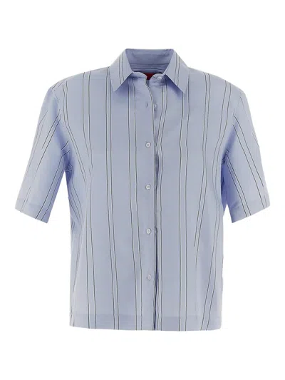 The Latest Classic Short-sleeved Striped Shirt